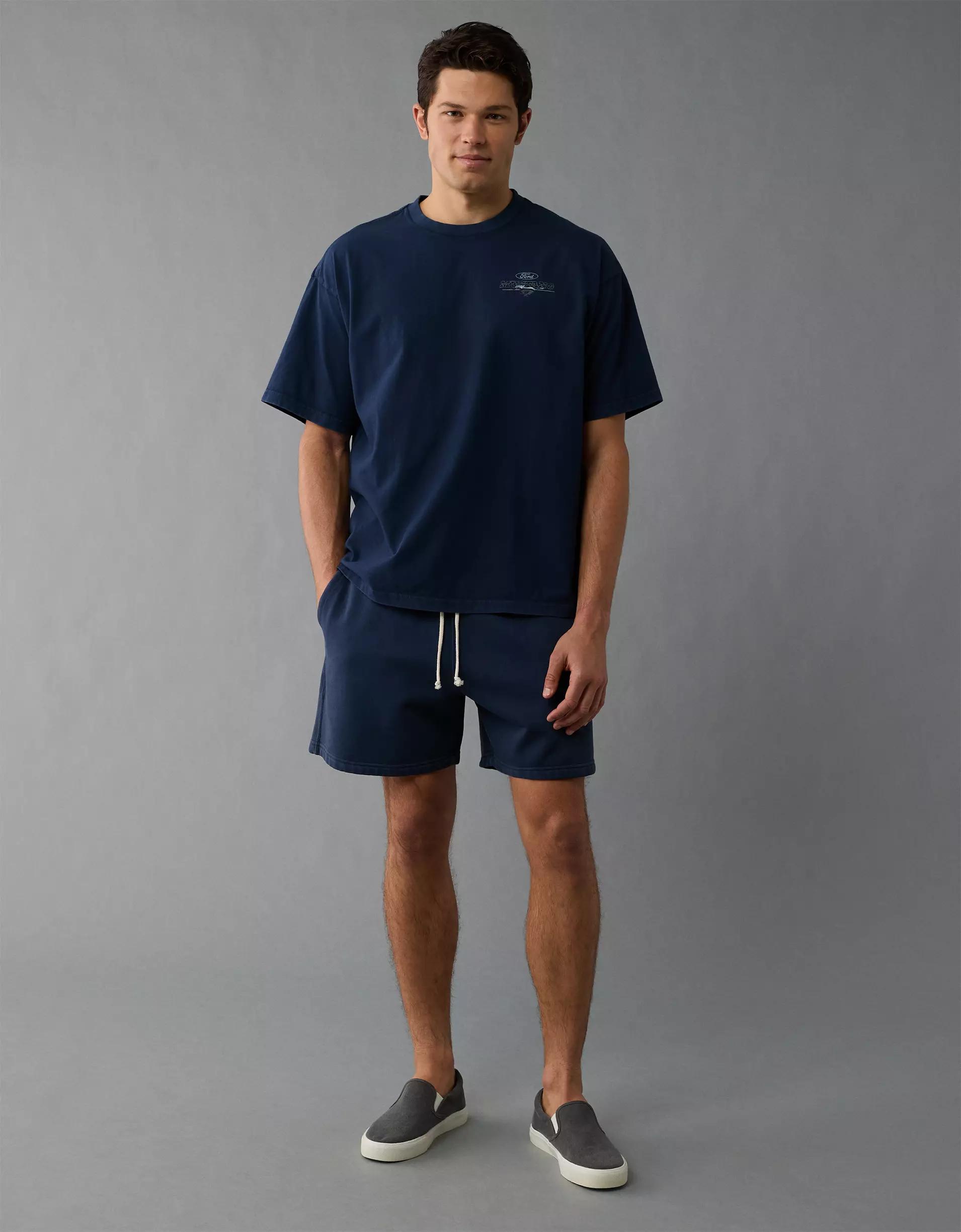 AE Boxy Ford Mustang Graphic T-Shirt Product Image