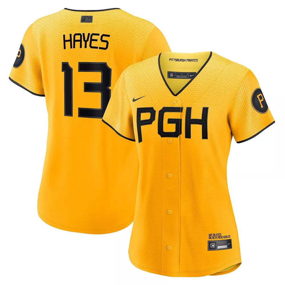 Nike Men's MLB Pittsburgh Pirates City Connect (Bryan Reynolds) Replica Baseball Jersey Product Image