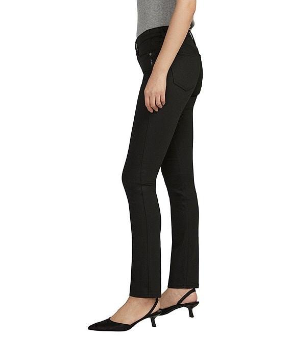 Silver Jeans Co. Suki Mid Rise Straight Jeans Product Image