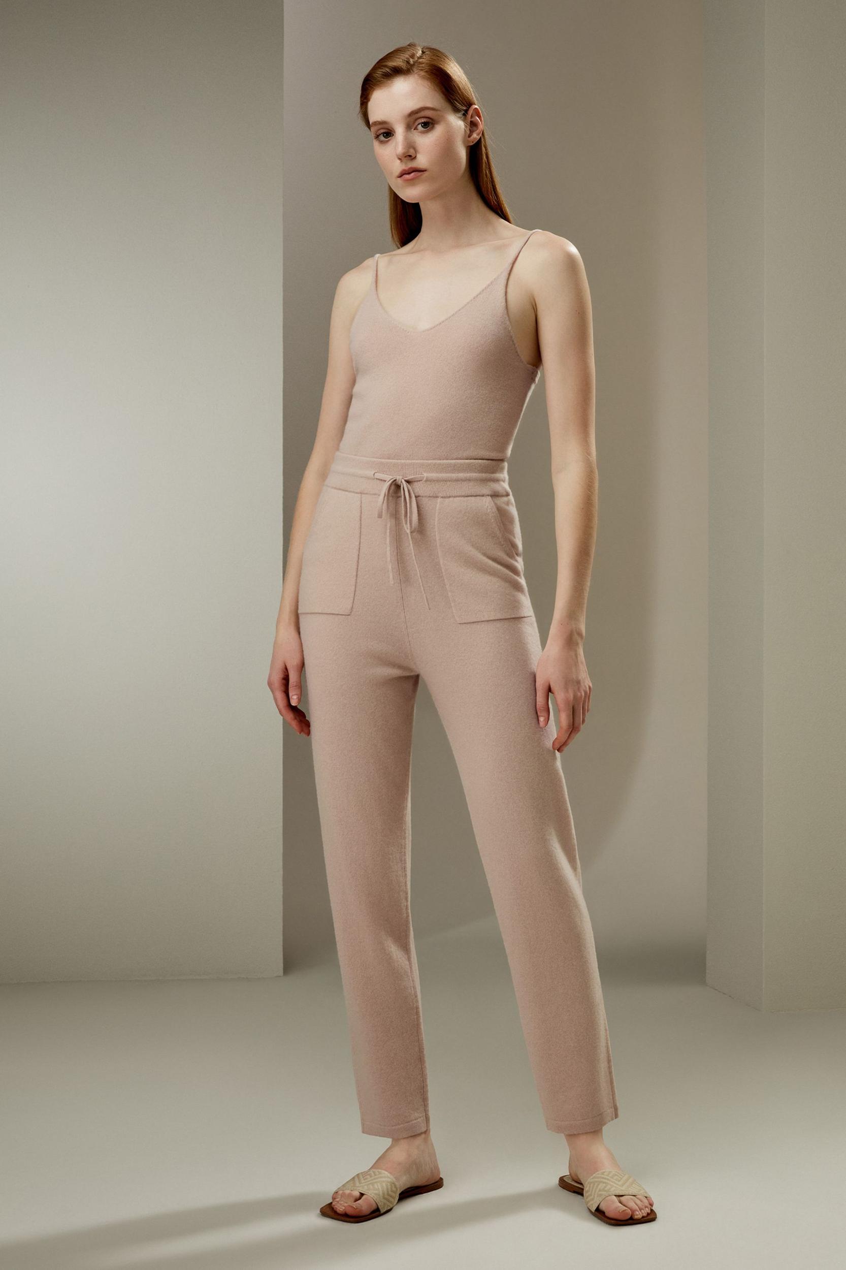 LILYSILK Cashmere Vests Womens - Toffee Sustainable Cashmere - Versatile Winter Essential Top M Product Image