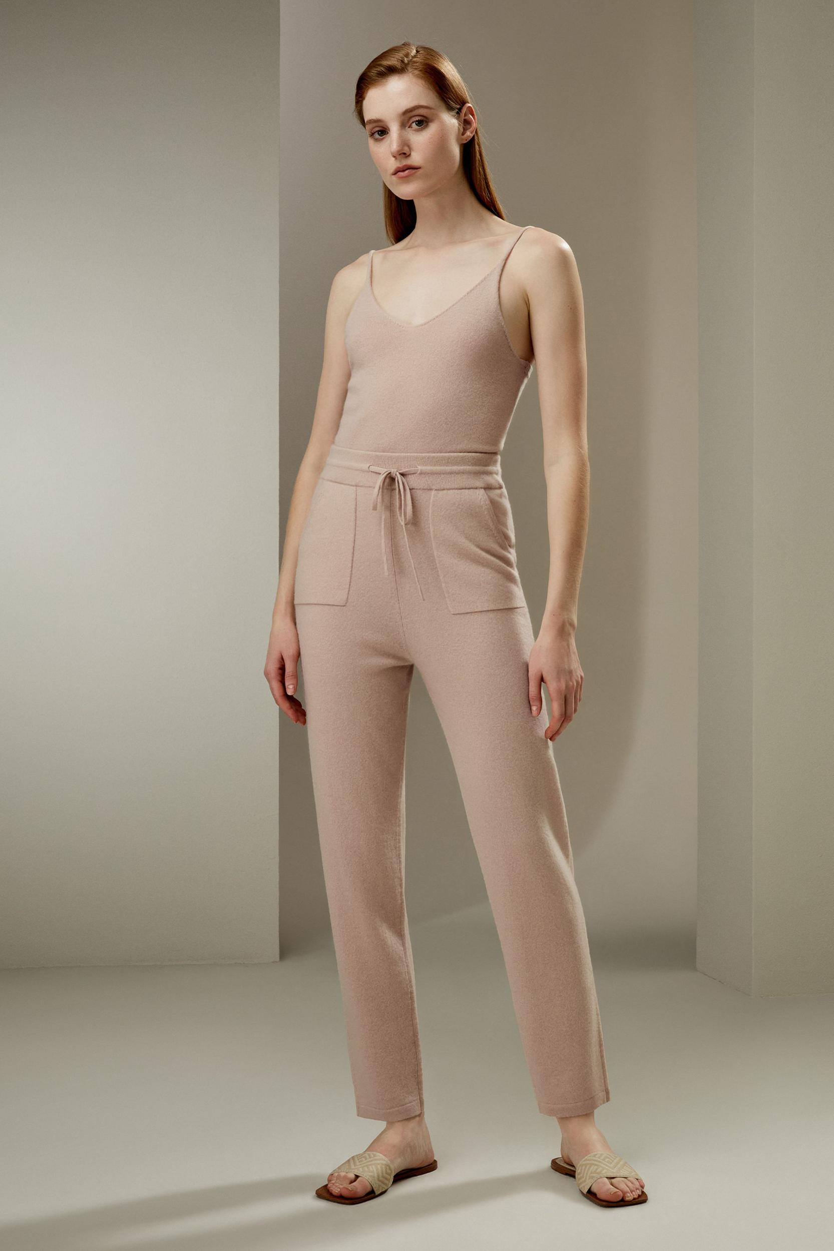 LILYSILK Cashmere Vests Womens - Toffee Sustainable Cashmere - Versatile Winter Essential Top M Product Image