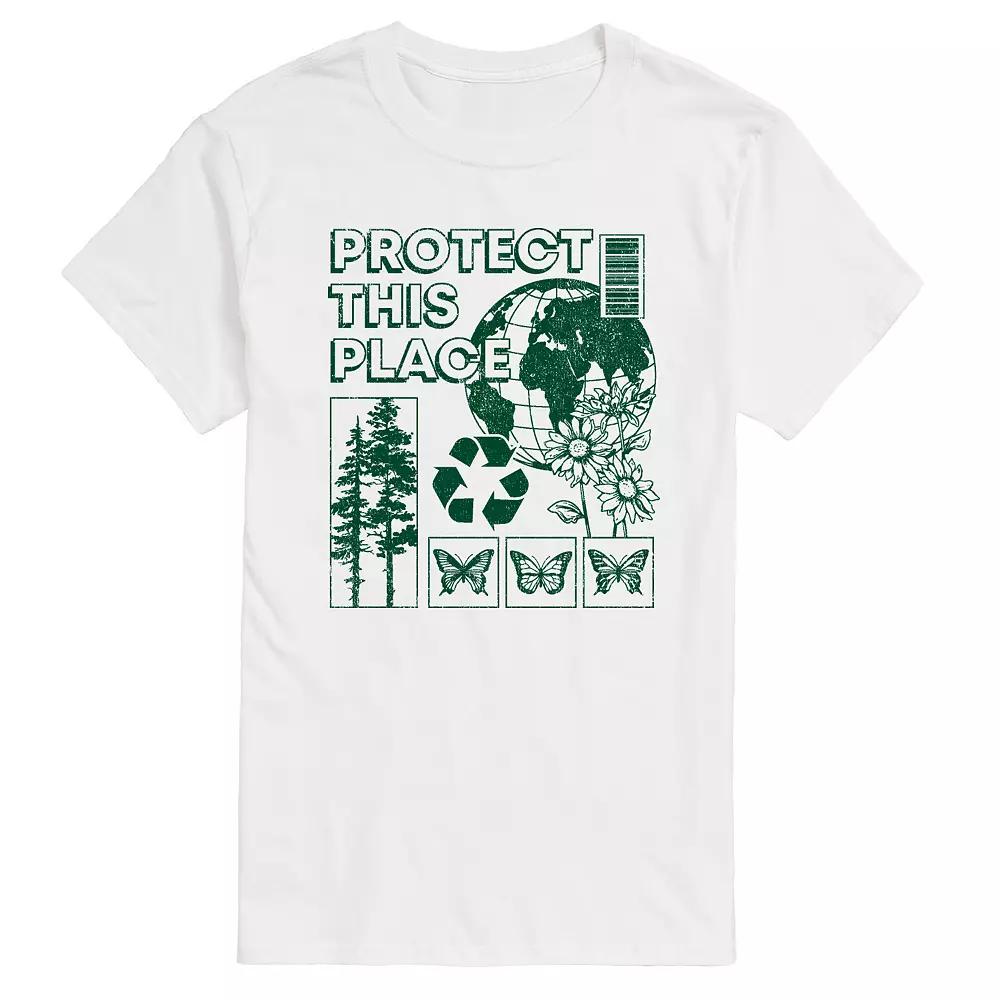 Big & Tall Protect This Place Graphic Tee, Men's,  Product Image