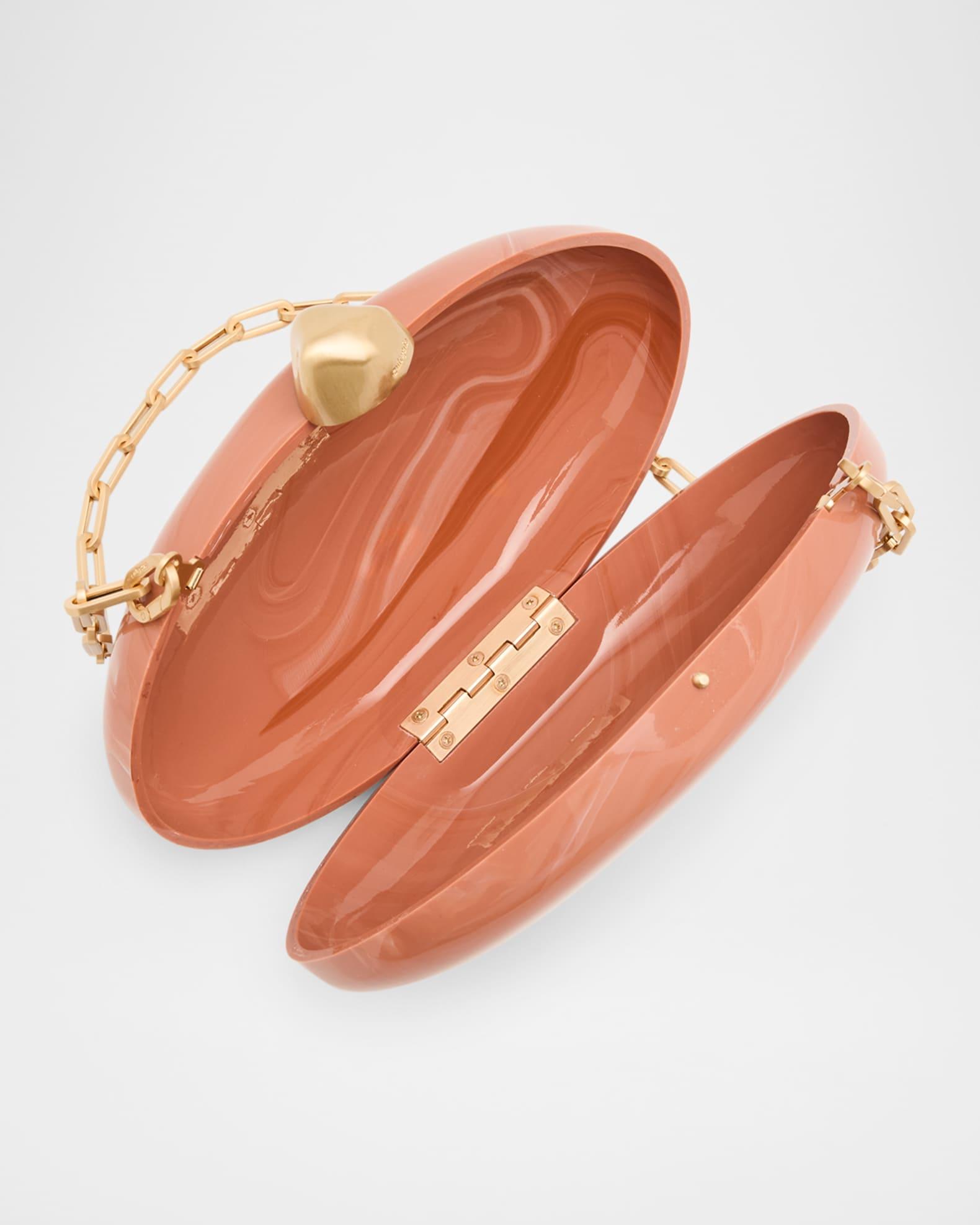 Eviana Glossy Acrylic Clutch Bag Product Image