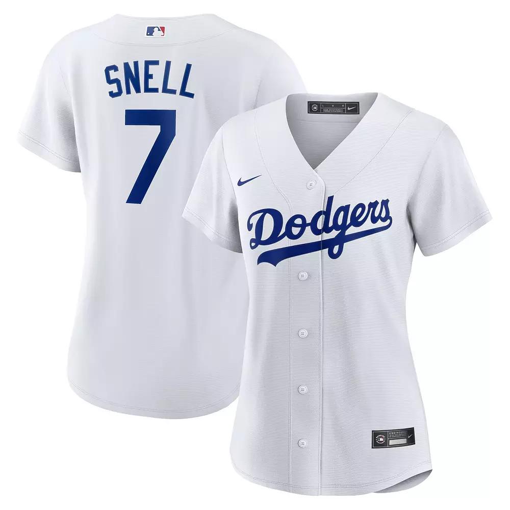 Women's Nike Blake Snell White Los Angeles Dodgers Home Replica Player Jersey, Size: Small Product Image