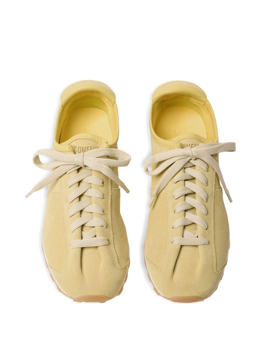 The Tennis suede lace-up sneakers Product Image