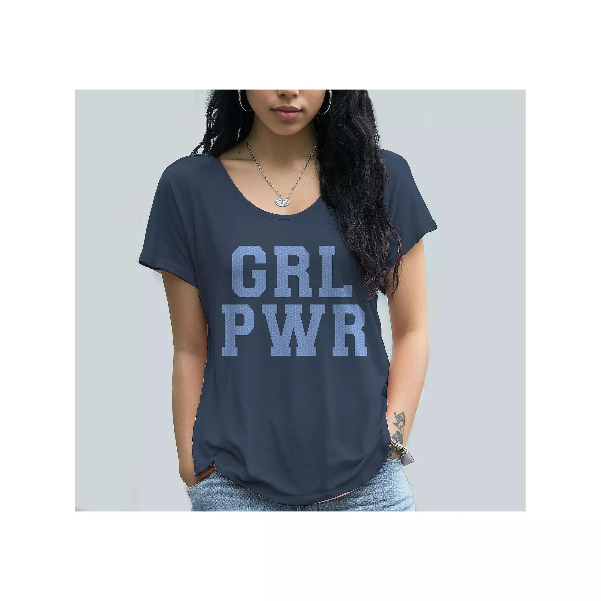 Junior's Grayson Threads GRL PWR Graphic Tee, Women's,  Product Image
