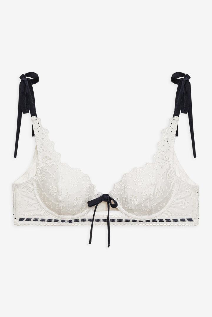 Heather Underwire Bra — White Product Image