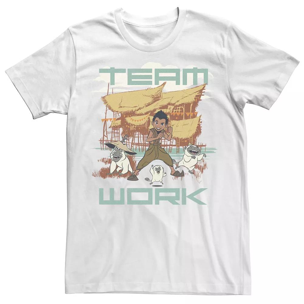 Big & Tall Disney Raya And The Last Dragon "Team Work" Tee, Men's,  Product Image