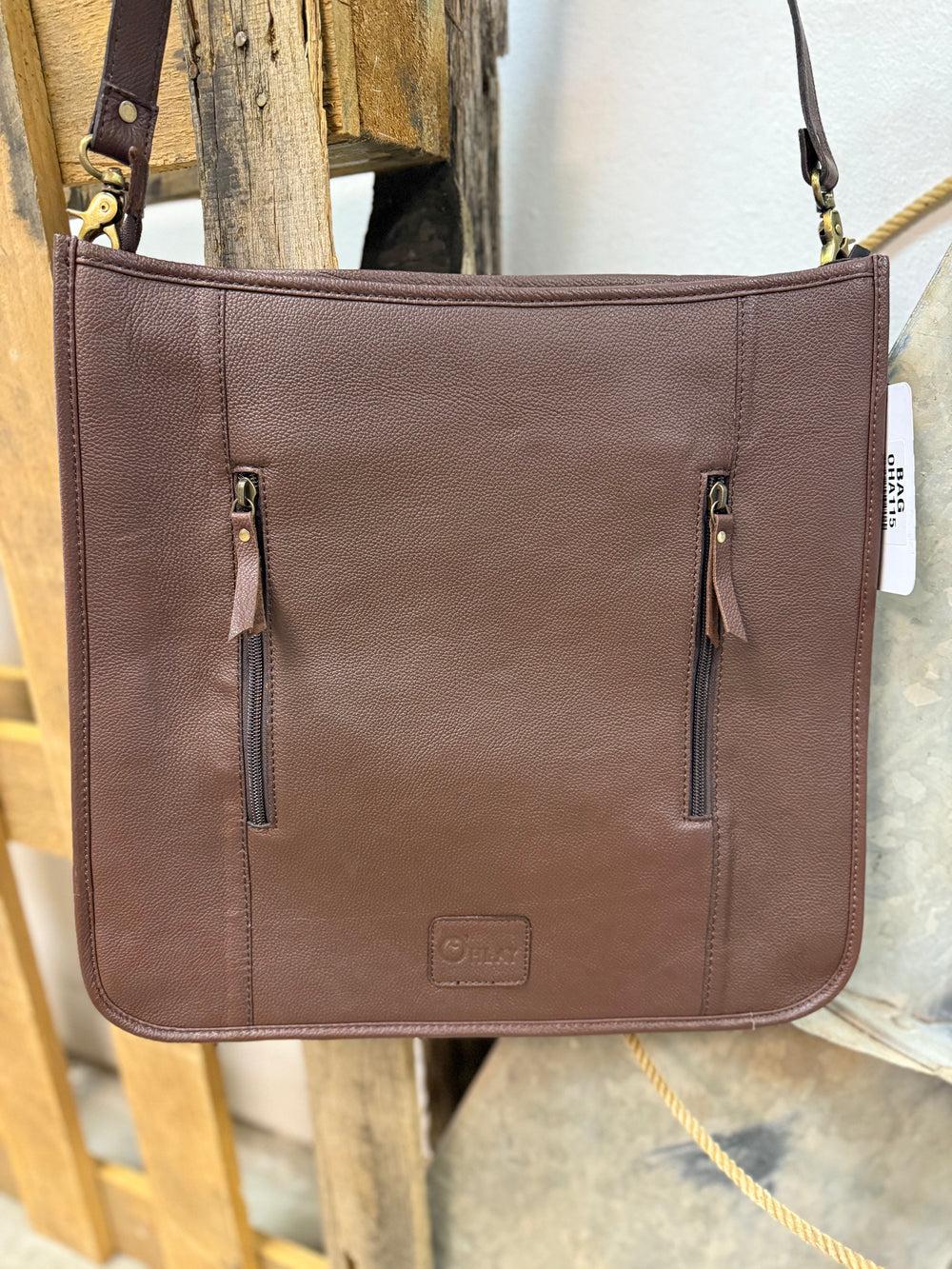 Sunset Desert Tooled Leather Bag Product Image