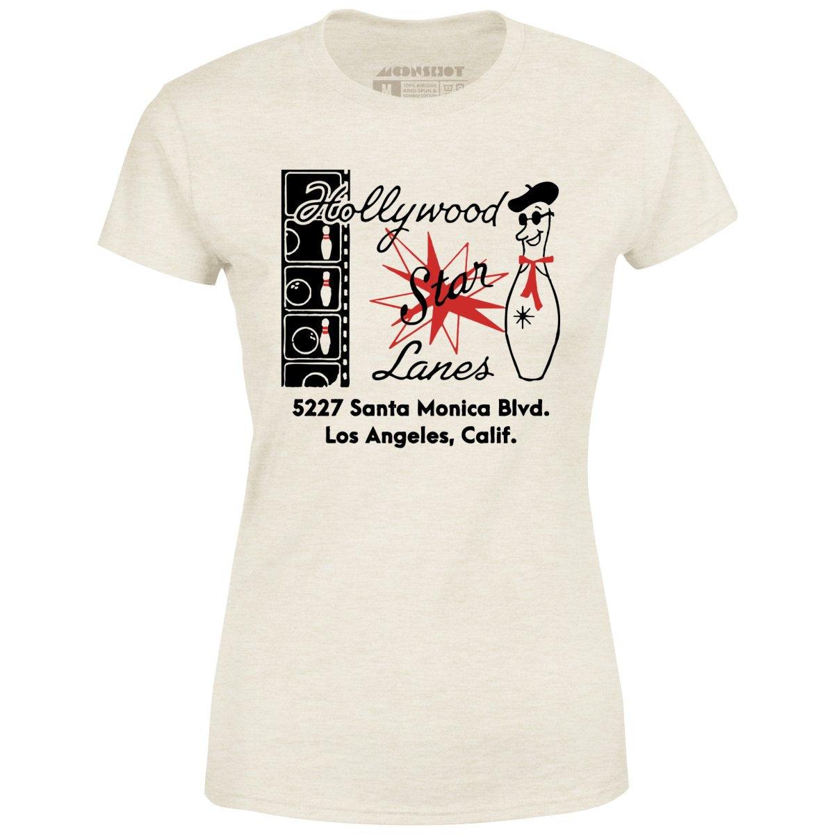 Hollywood Star Lanes - Los Angeles, CA - Vintage Bowling Alley - Women's T-Shirt Female Product Image