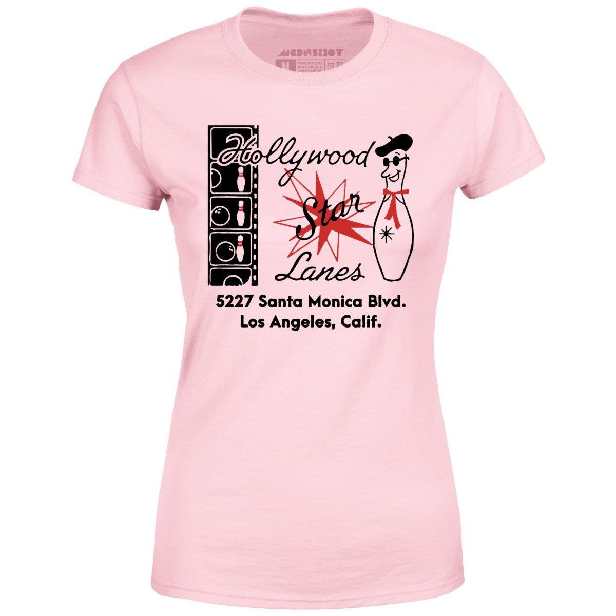 Hollywood Star Lanes - Los Angeles, CA - Vintage Bowling Alley - Women's T-Shirt Female Product Image