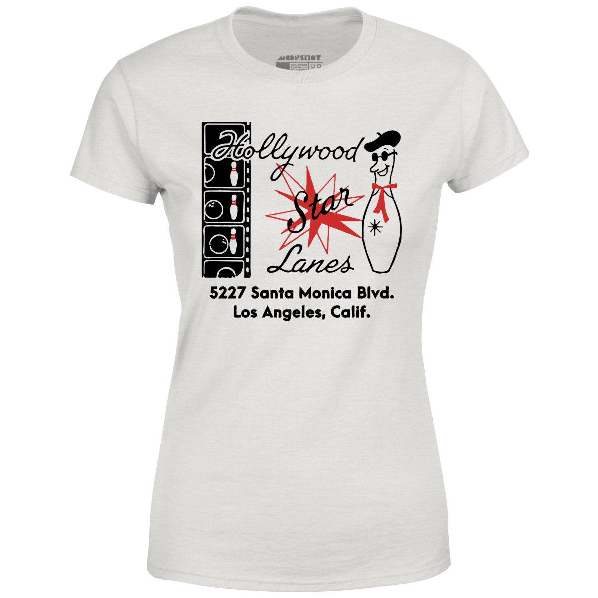 Hollywood Star Lanes - Los Angeles, CA - Vintage Bowling Alley - Women's T-Shirt Female Product Image