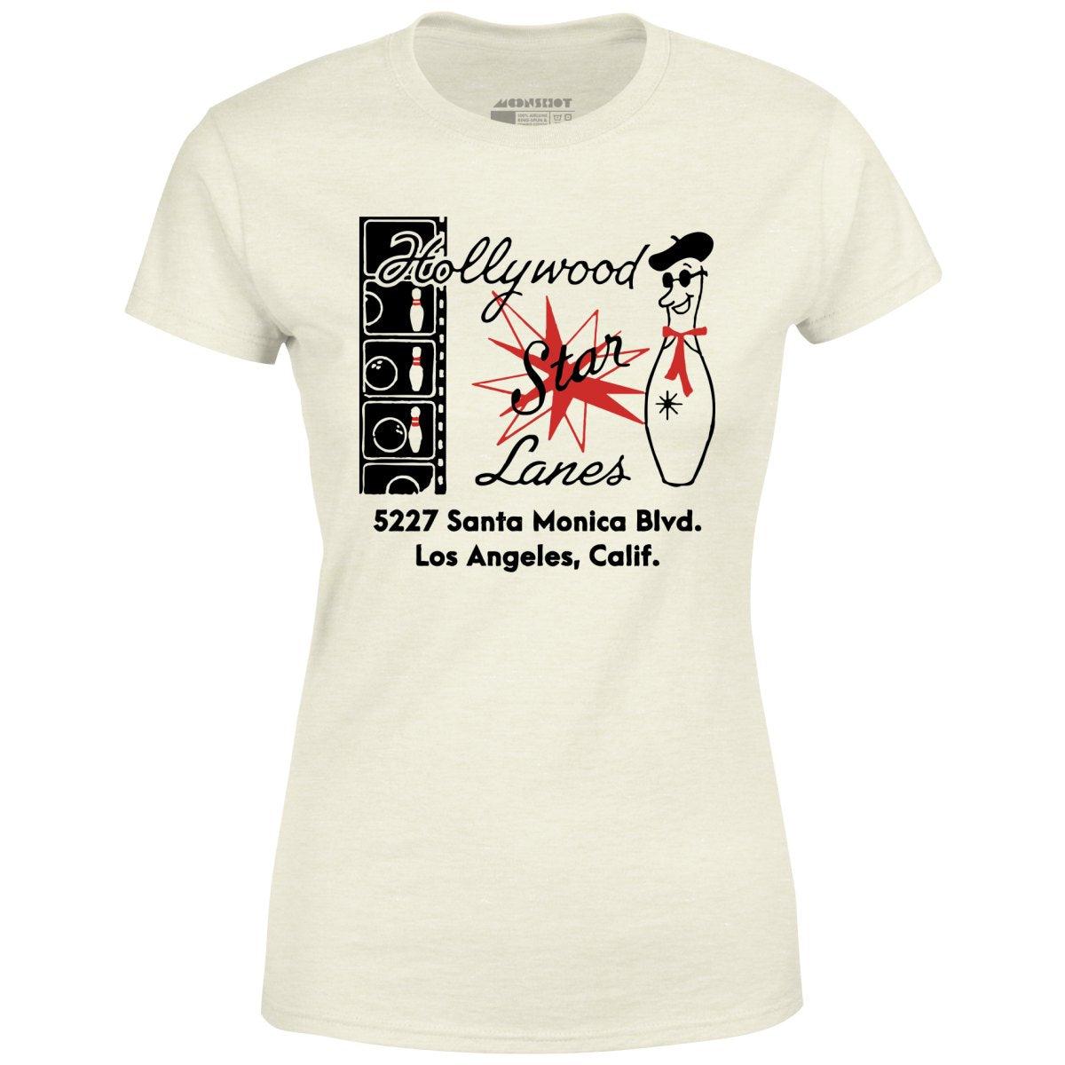 Hollywood Star Lanes - Los Angeles, CA - Vintage Bowling Alley - Women's T-Shirt Female Product Image