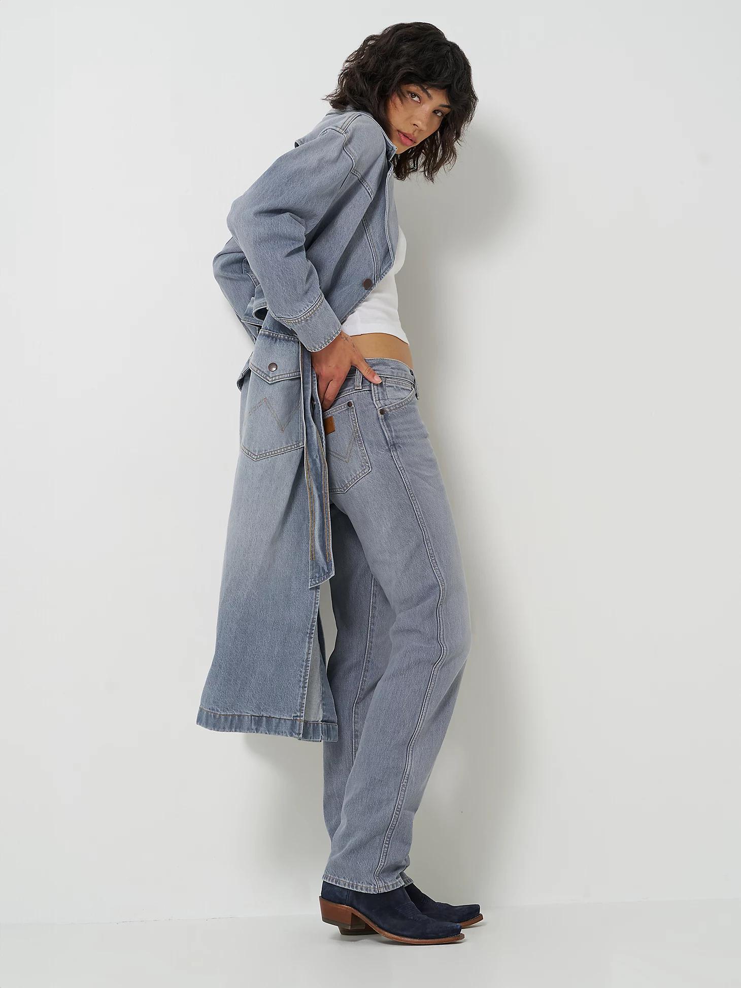 Women's Low Rise Cowboy Jean in Haute Haze Product Image