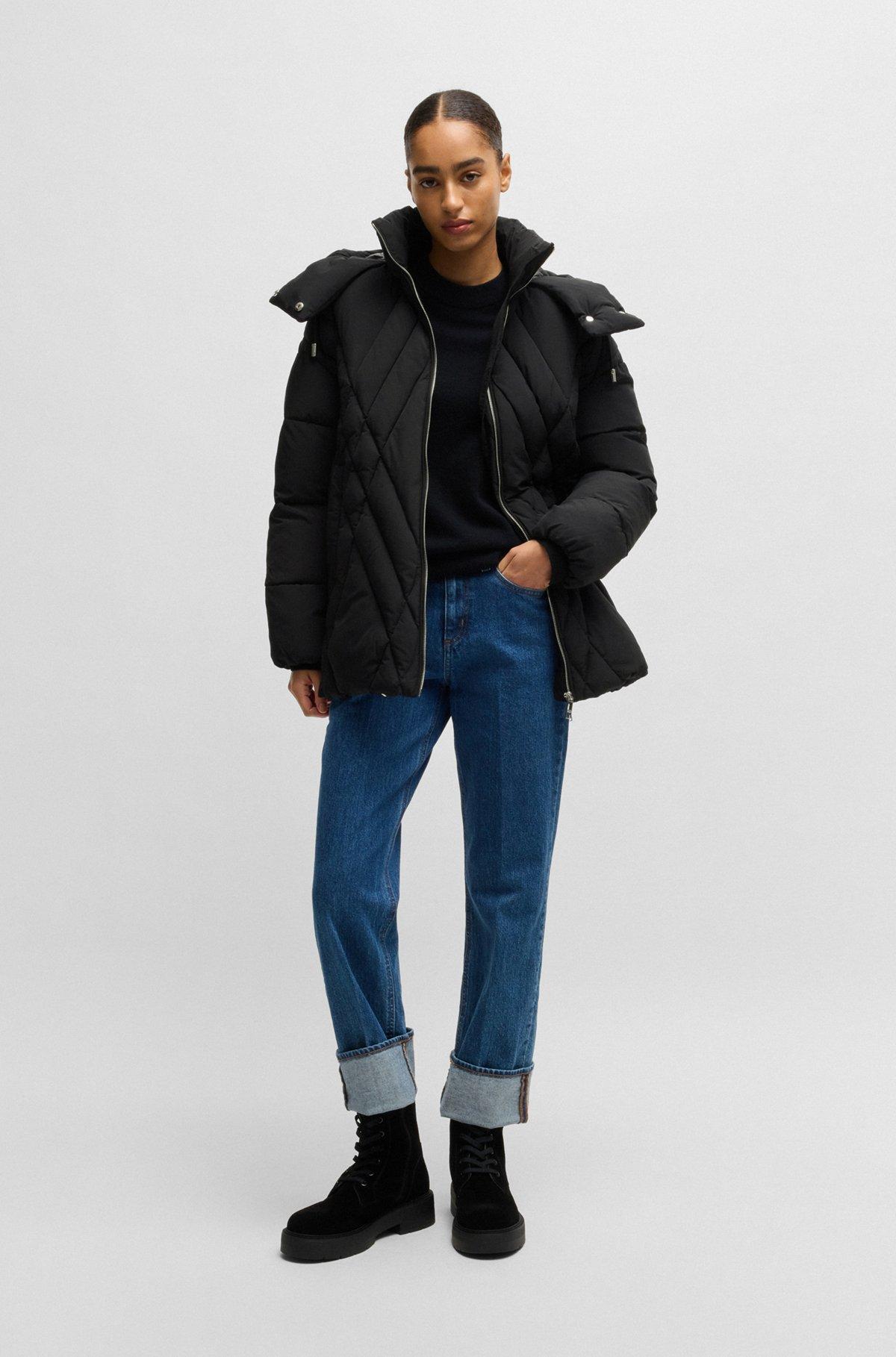 Water-repellent jacket with seasonal quilting Product Image