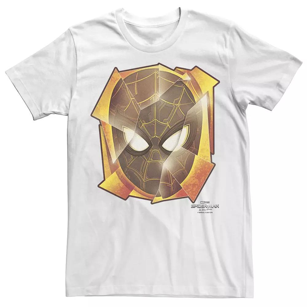 Men's Marvel Spider-Man No Way Home Shattered Mask Pieces Tee, Boy's,  Product Image