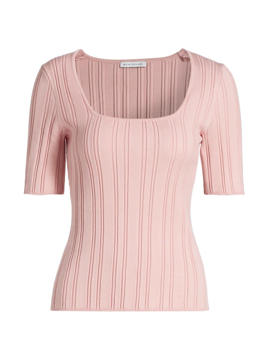 Womens The Wren Rib-Knit Top Product Image