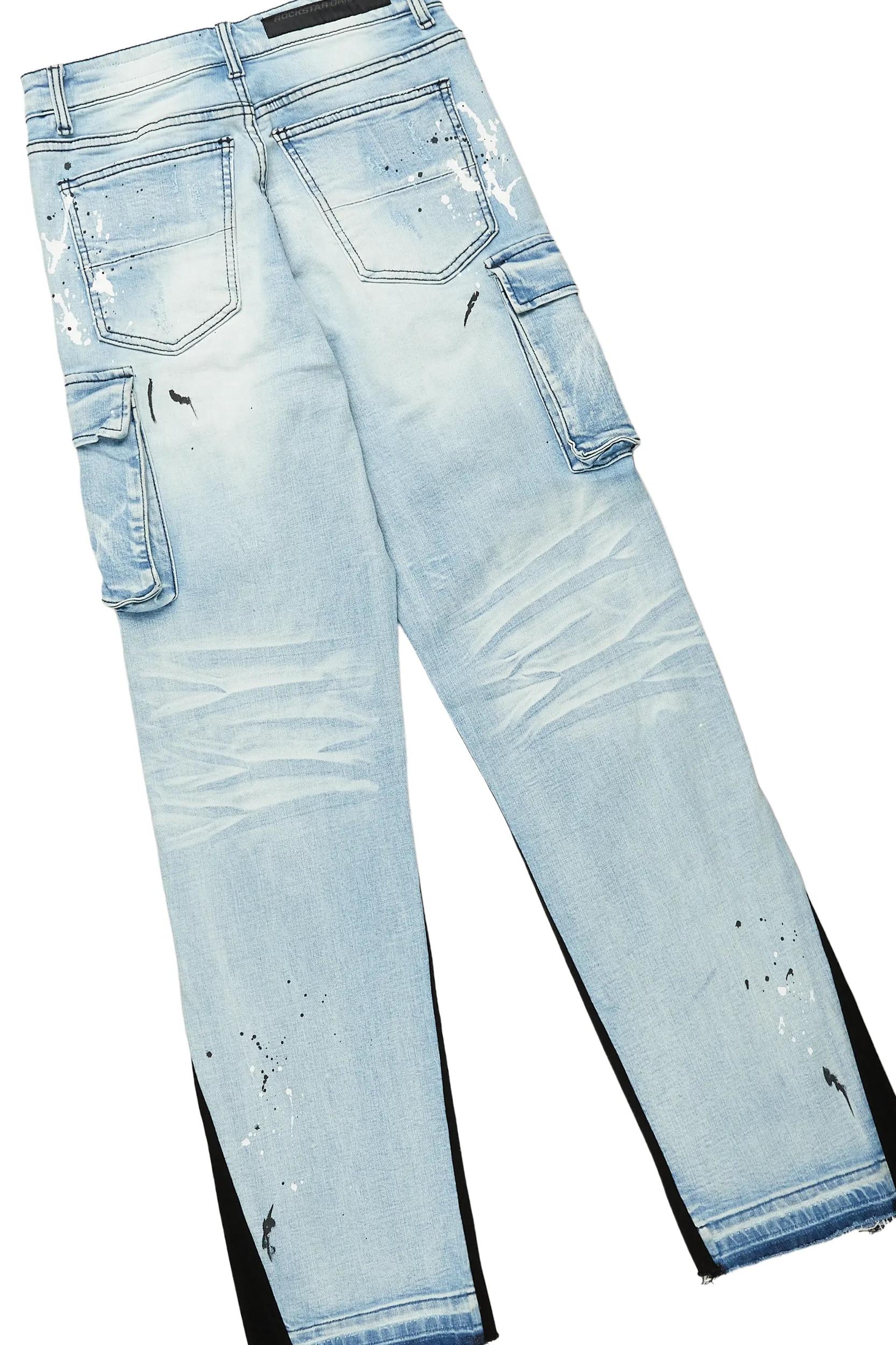 Barrett Black Hoodie & Zeta Slim Fit Jean Bundle Male Product Image