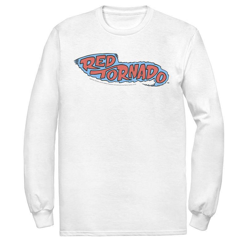 Men's DC Comics Red Tornado Text Logo Poster Tee,  Product Image