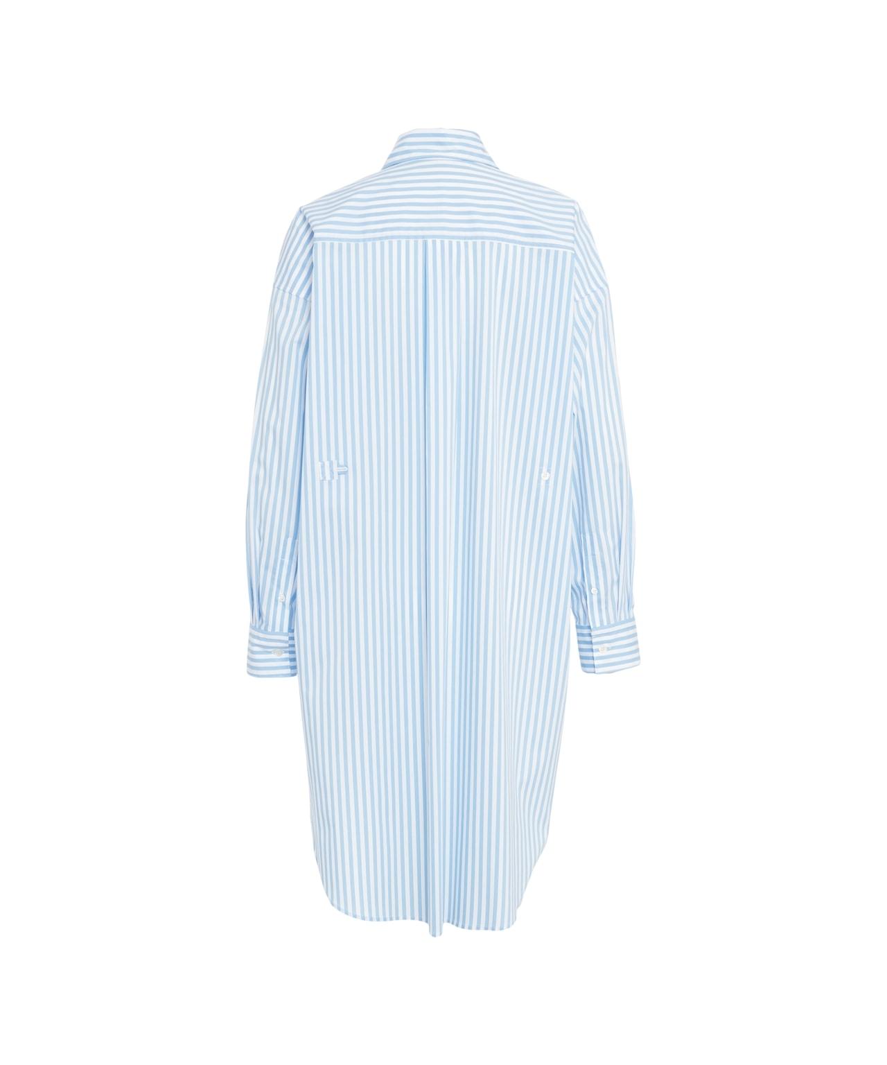 Striped shirt dress Product Image