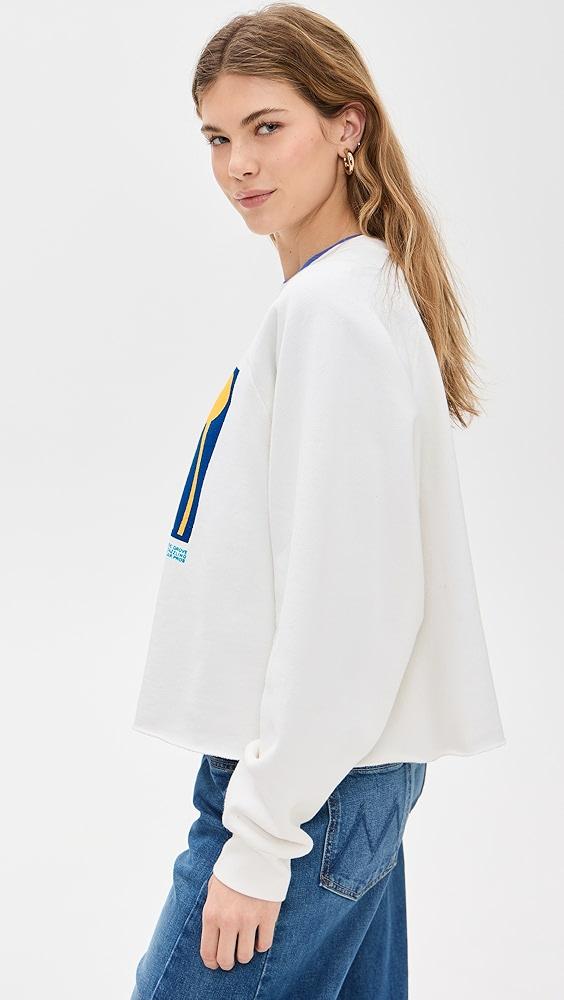 MOTHER The Boost Crop Cut Off Sweatshirt | Shopbop Product Image