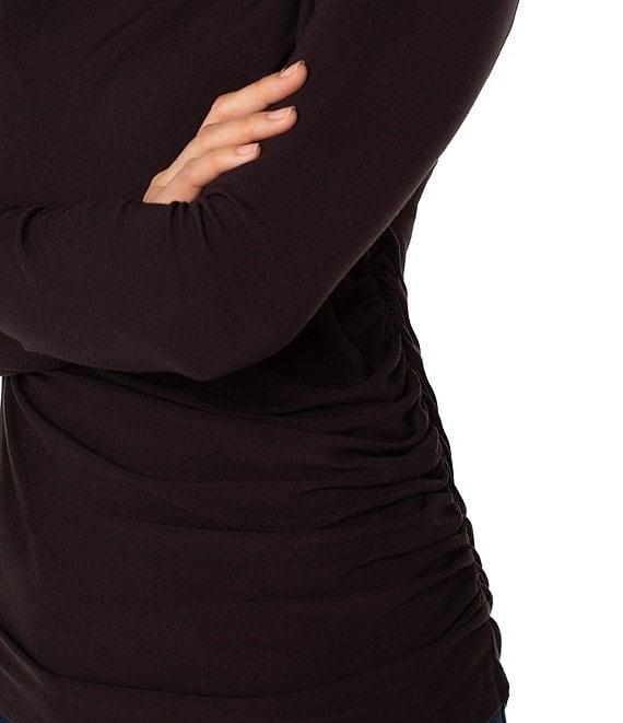 Liverpool Los Angeles Jersey Knit Mock Neck Long Sleeve Top Product Image