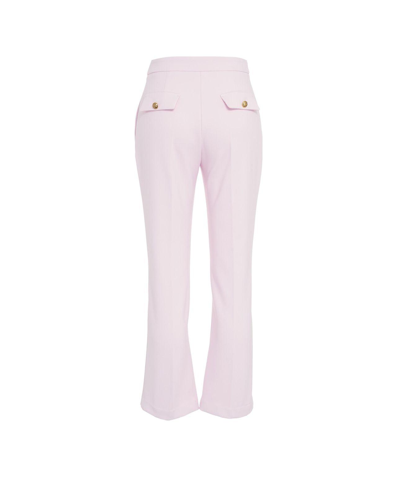 Cropped crêpe trousers Product Image