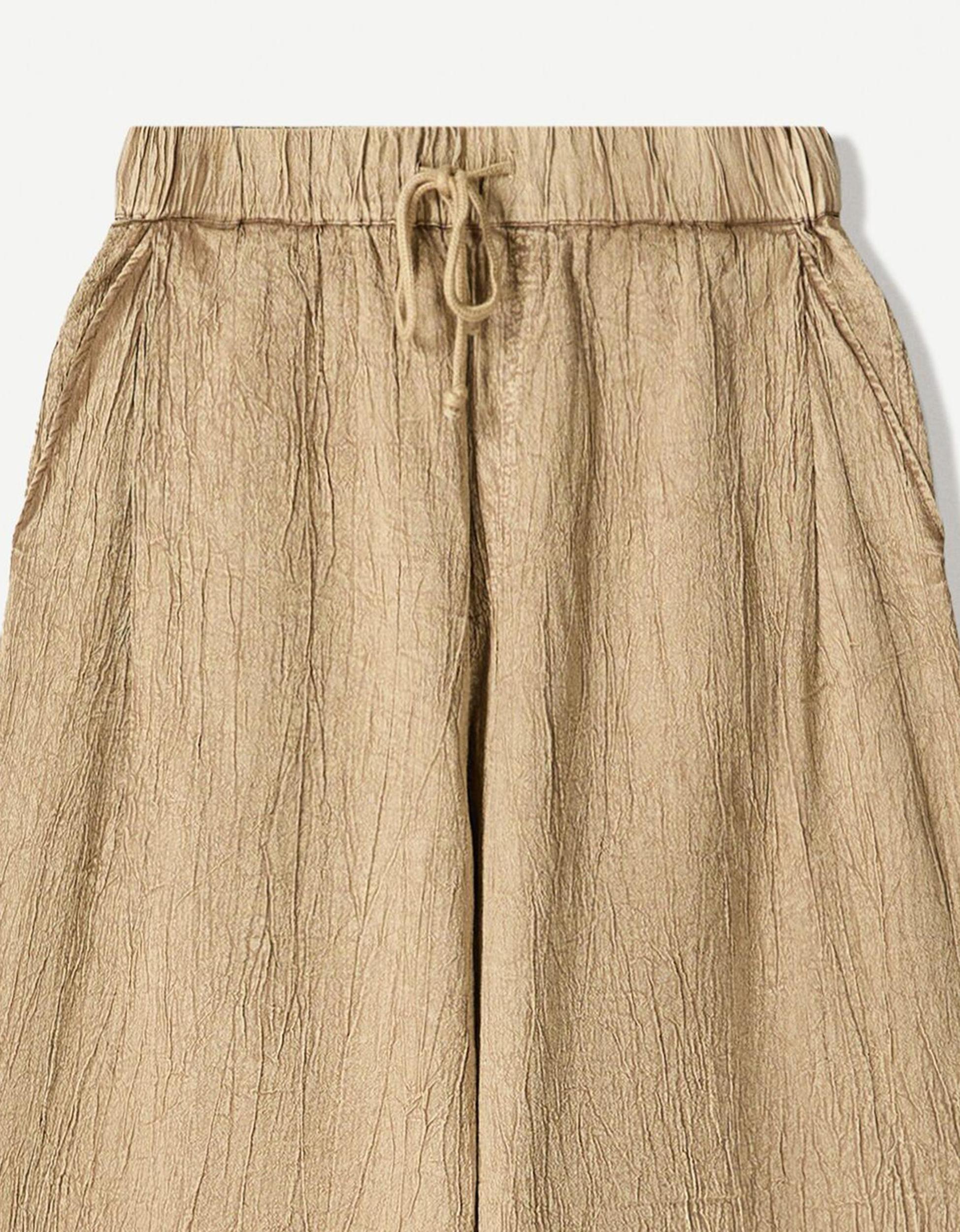 Wide-leg pleated pants Product Image