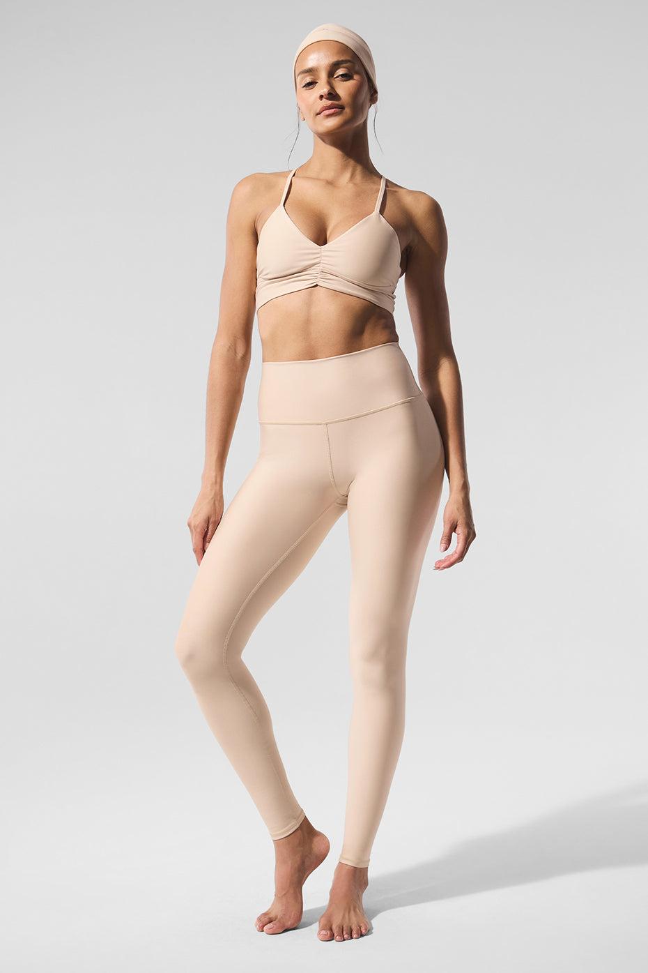 High-Waist Airlift Legging - Macadamia Product Image