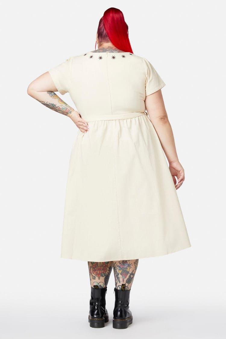 Curve Saloon Midi Dress Product Image