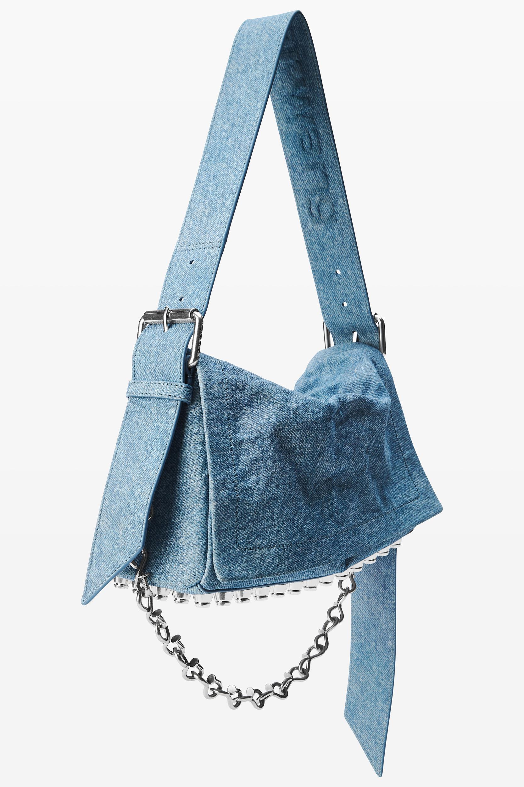 Ricco Crushed Flap Bag In Leather Medium Product Image