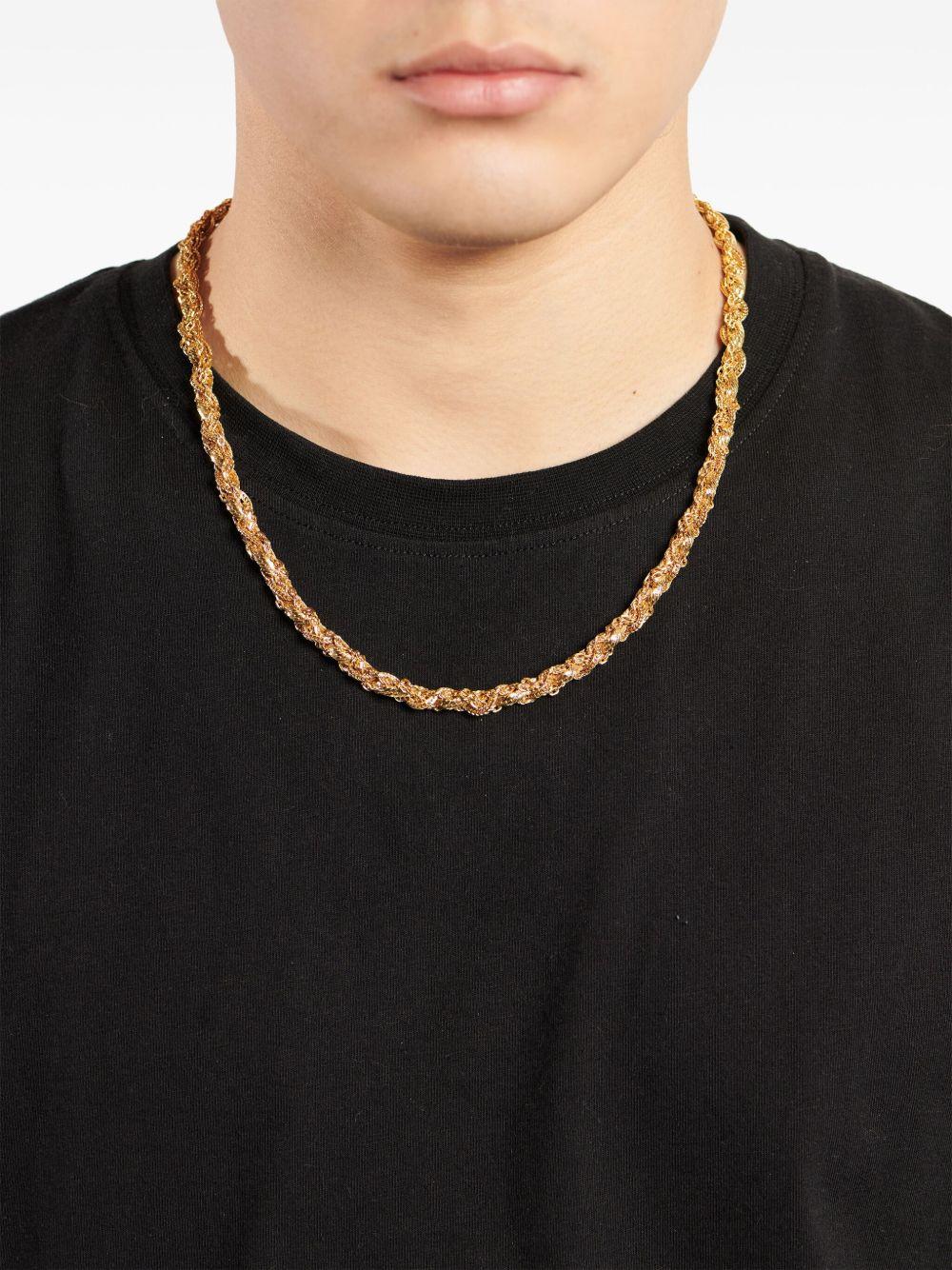 rope-chain sterling-silver necklace Product Image