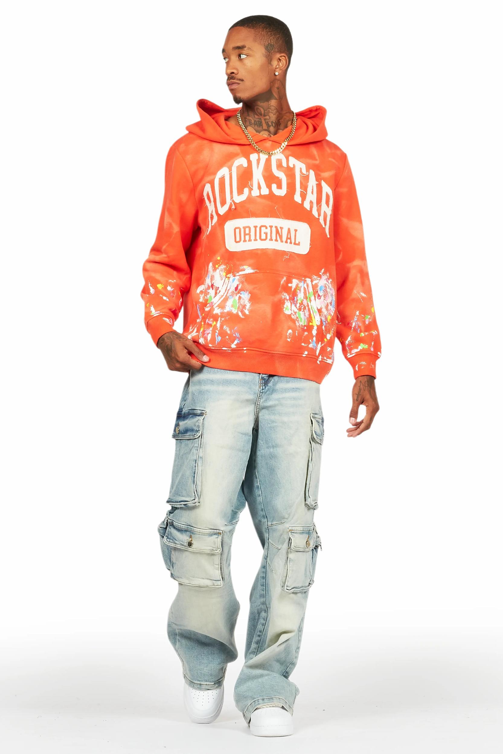 Cortie Blue Baggy Fit Jean Male Product Image