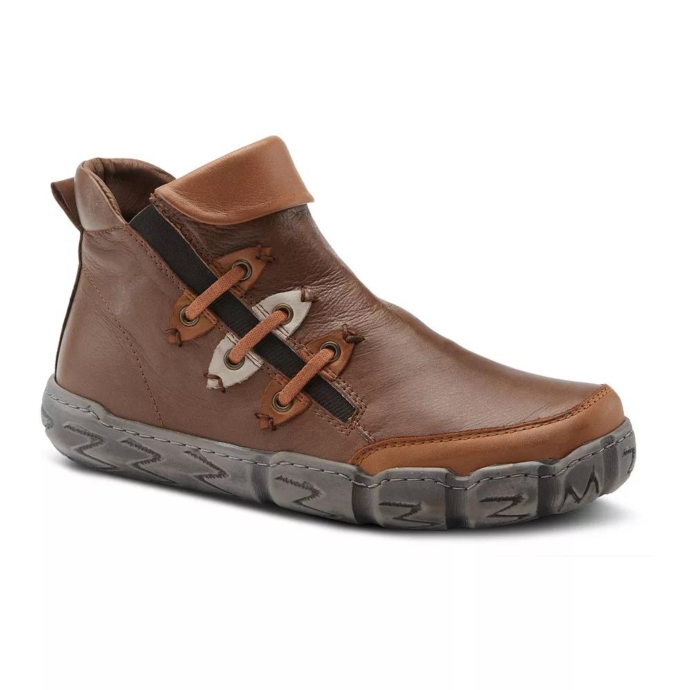 Spring Step Templa Women's Leather Ankle Boots, Size: 36, Brown Team Product Image