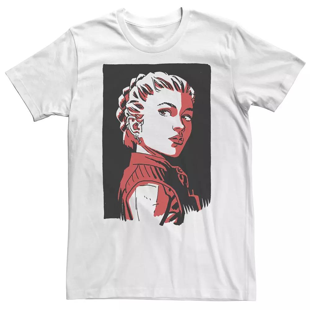 Big & Tall Marvel Black Widow Yelena Belova Red Hue Portrait Tee, Men's,  Product Image