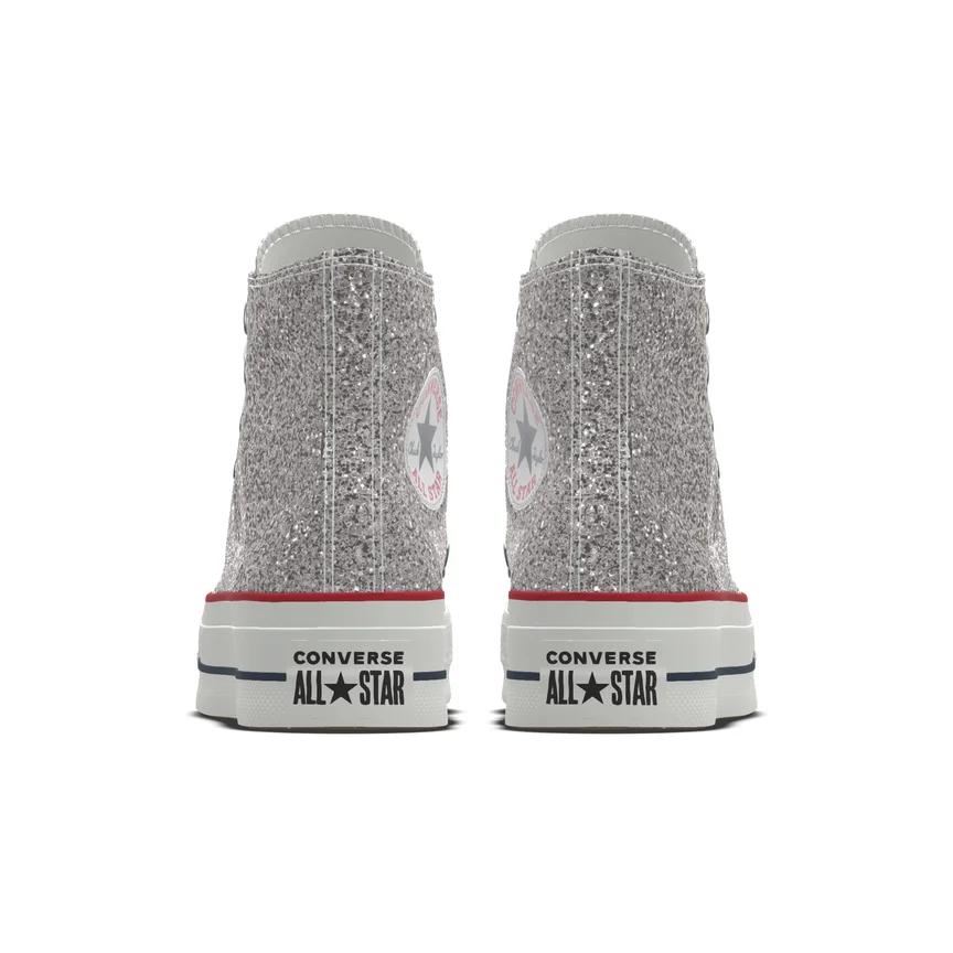 Custom Chuck Taylor All Star Lift Platform Glitter By You Product Image