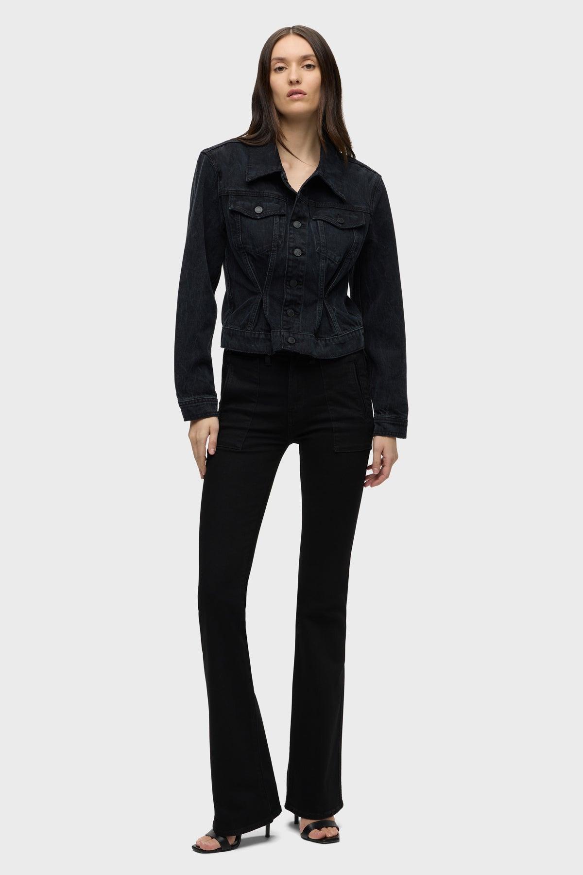 Cinched Waist Jacket Female Product Image