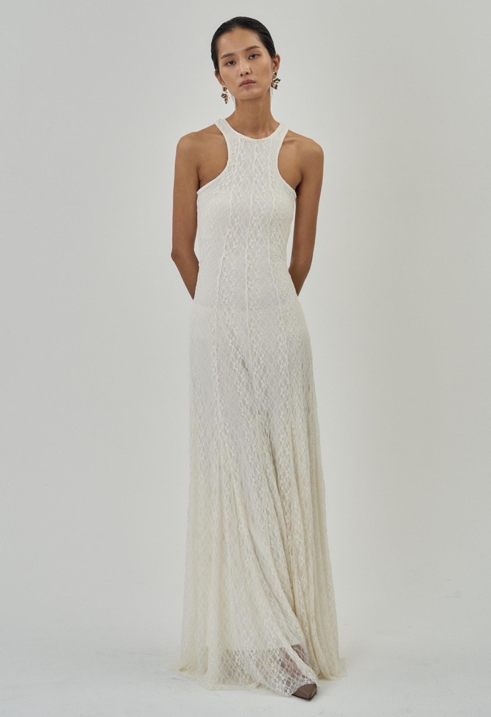 Phillipa Ivory Lace Dress Product Image