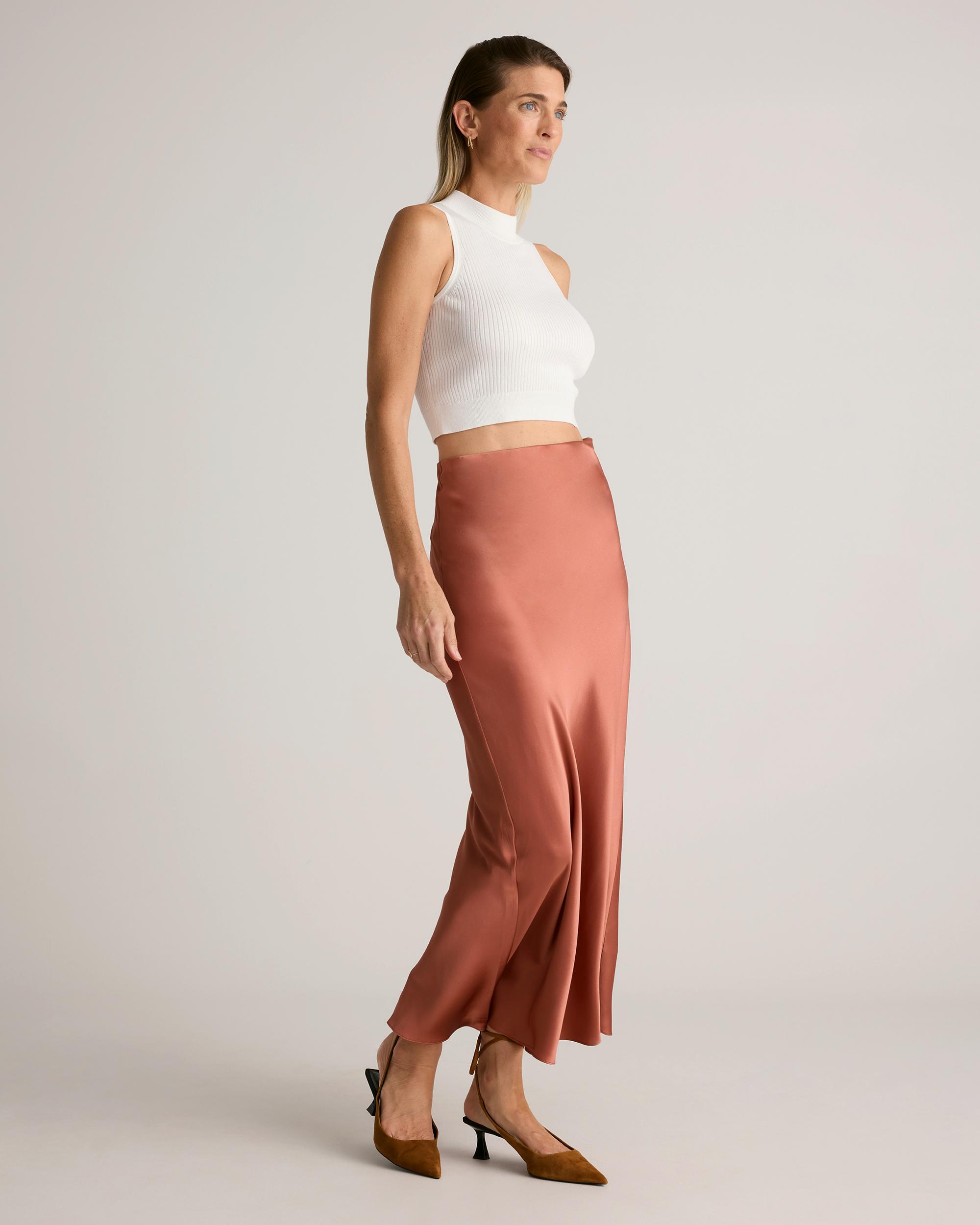 Quince | Women's Maxi Skirt Size XS, Silk Product Image