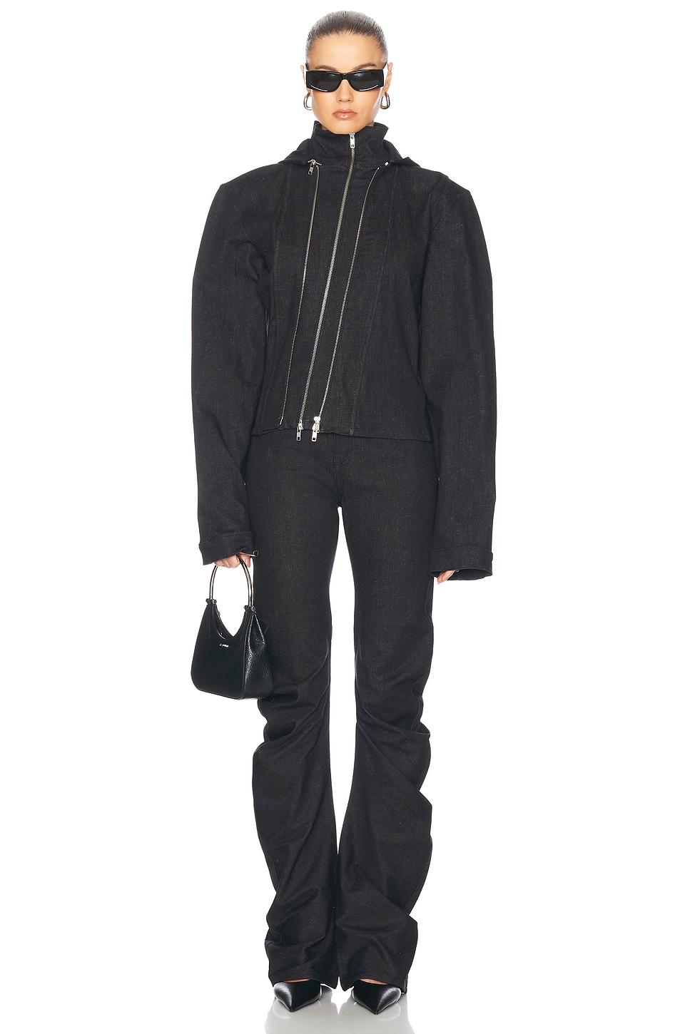 Asymmetric Denim Jacket Product Image