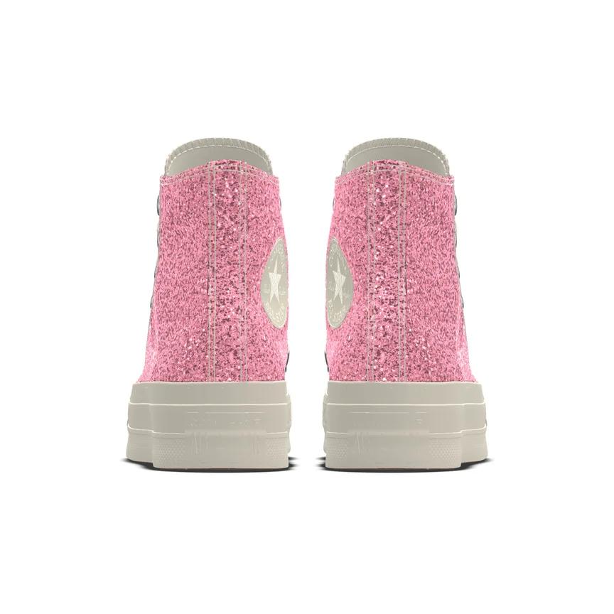 Custom Chuck Taylor All Star Lift Platform Glitter By You Product Image