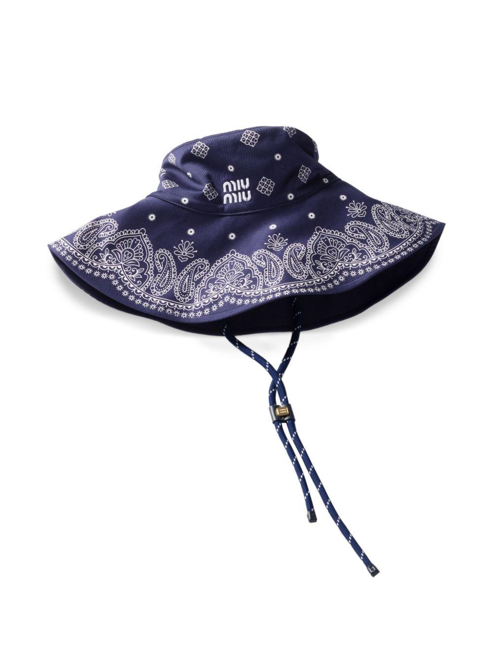 Bandana-print hat Product Image