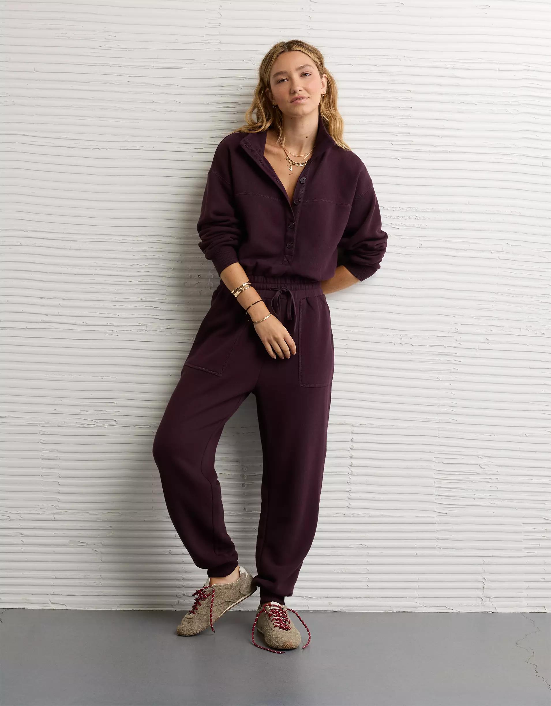 AE Fleece Jumpsuit Product Image