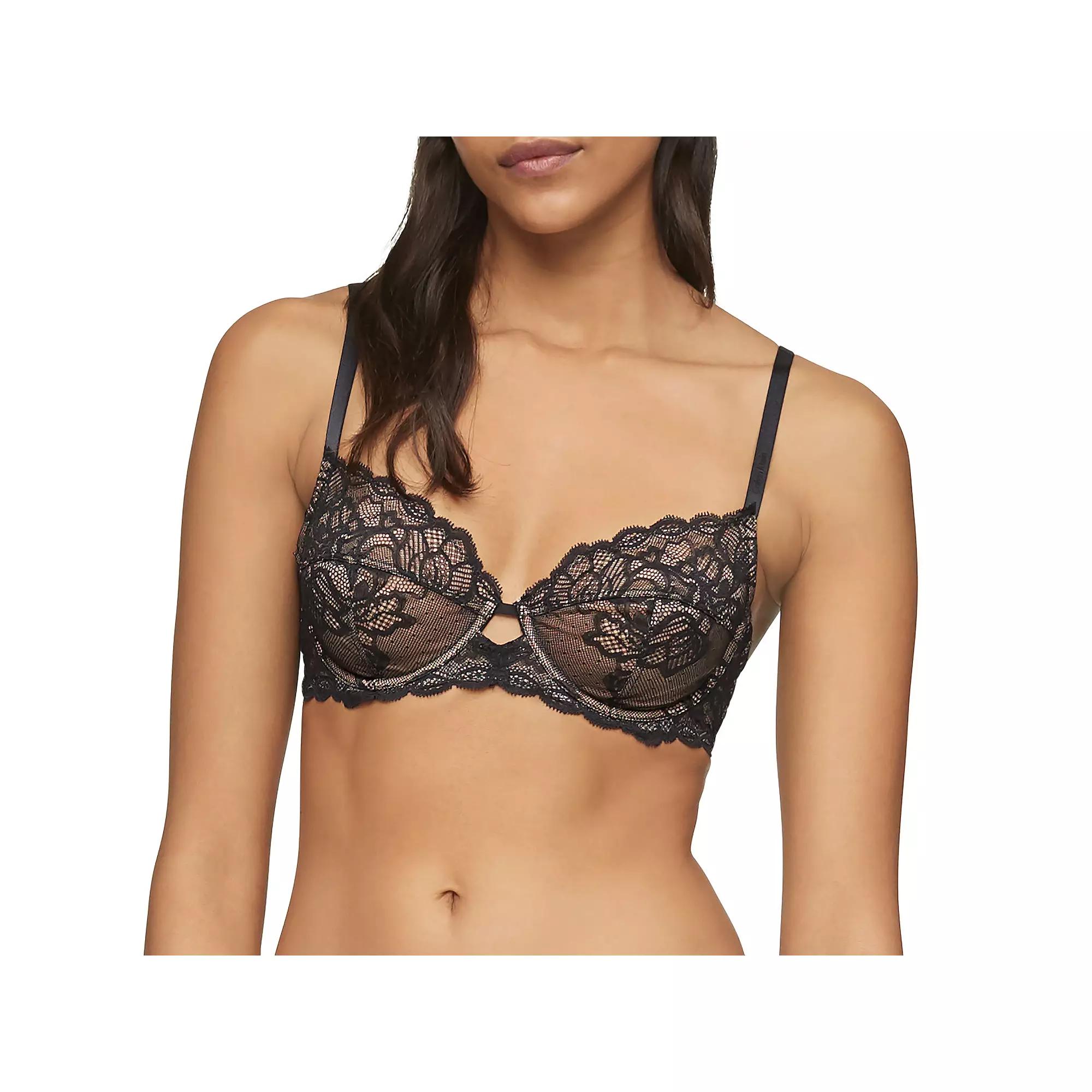 Calvin Klein Seductive Comfort Lace Full Coverage Unlined Bra Product Image