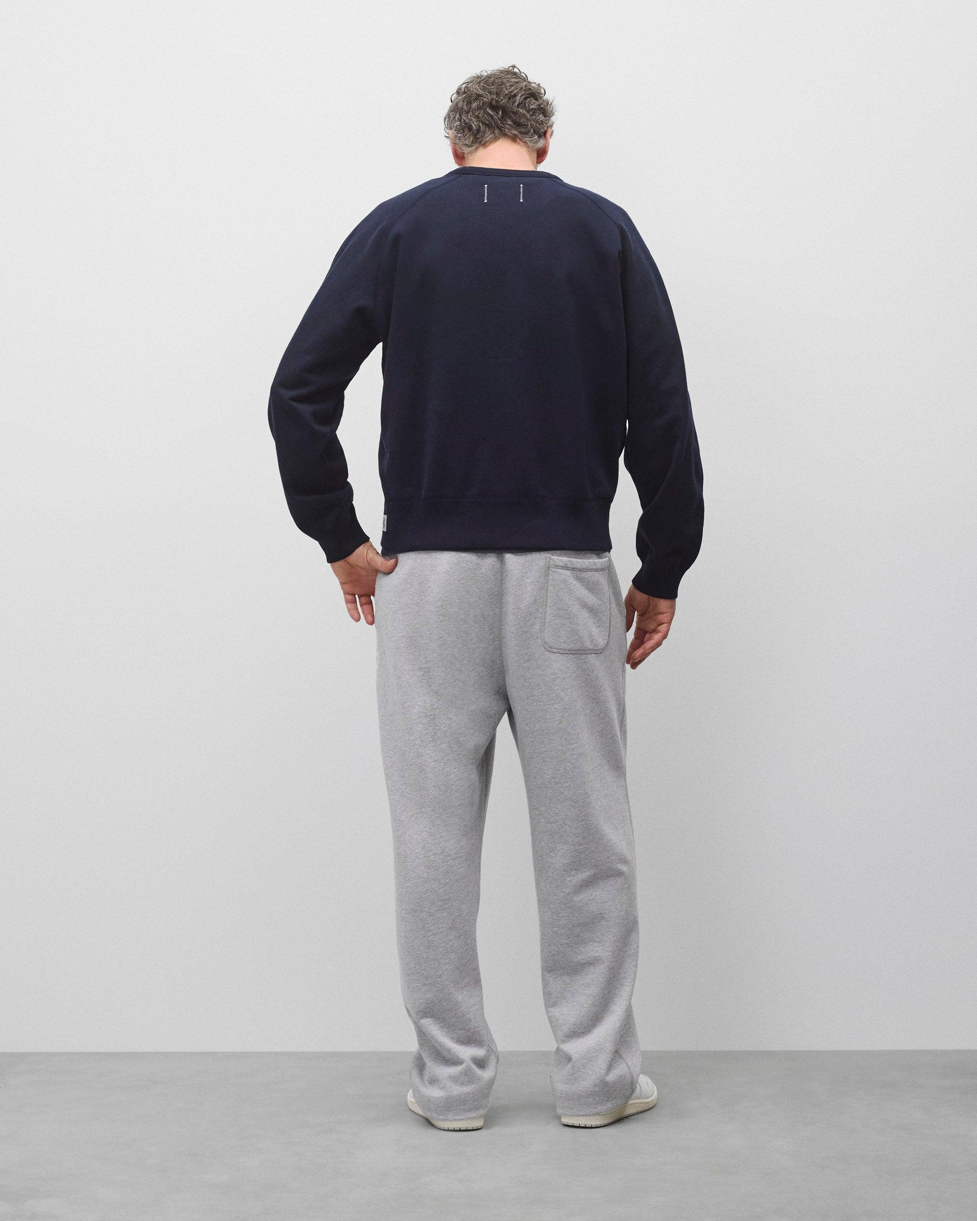 Midweight Terry Relaxed Crewneck Male Product Image