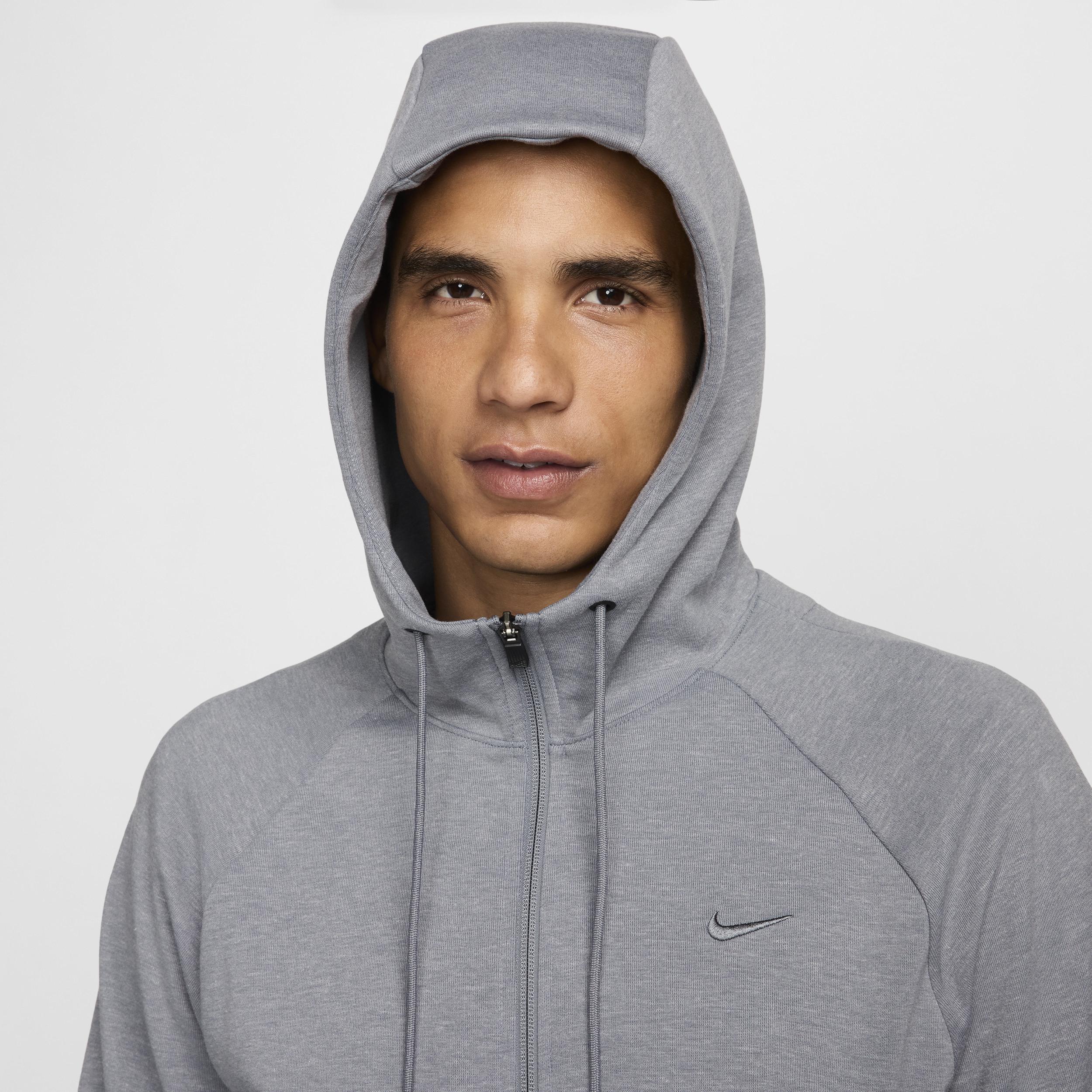 Nike Men's Primary Fleece Dri-FIT UV Full-Zip Performance Hoodie Product Image