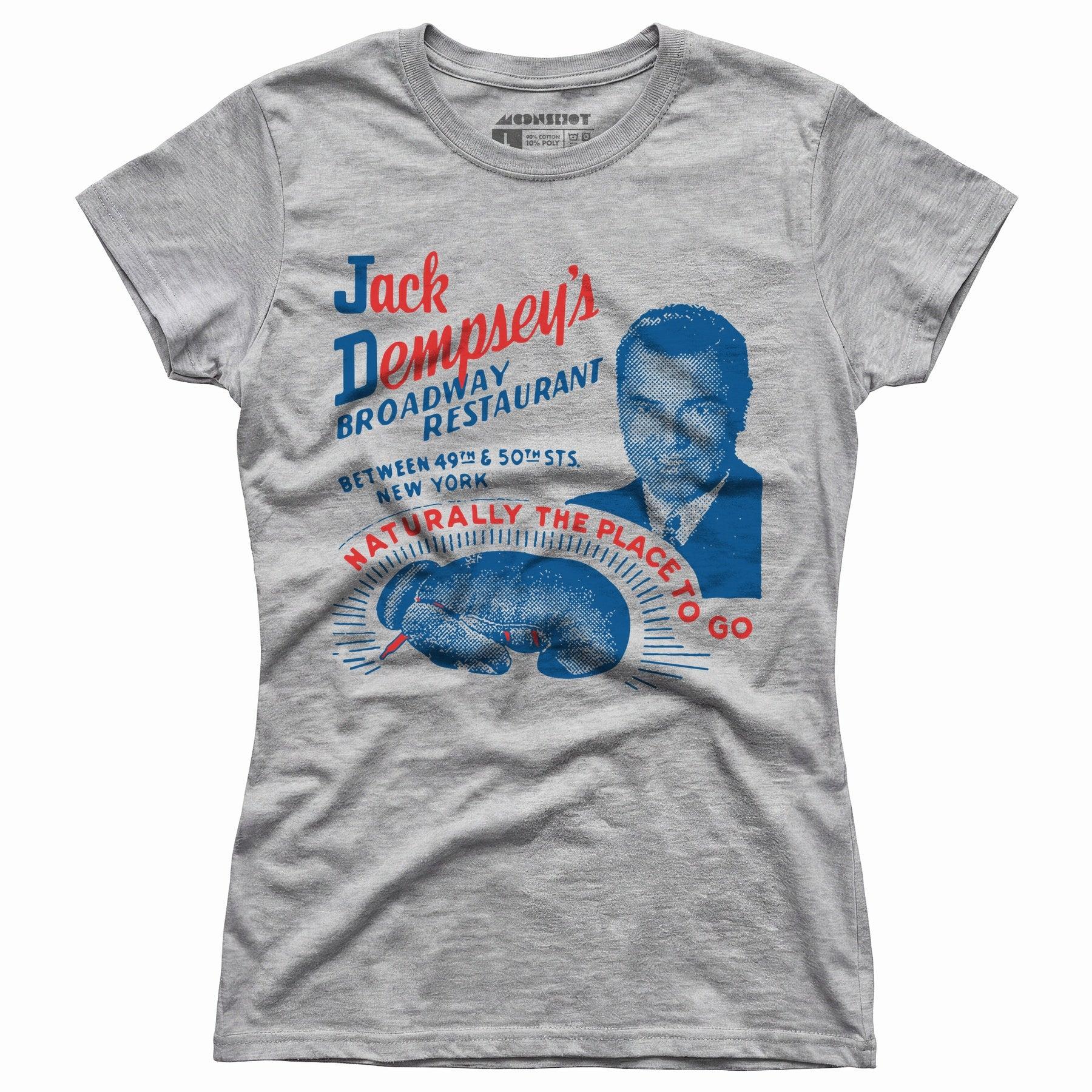 Jack Dempsey's v1 - Manhattan, NY - Vintage Restaurant - Women's T-Shirt Female Product Image