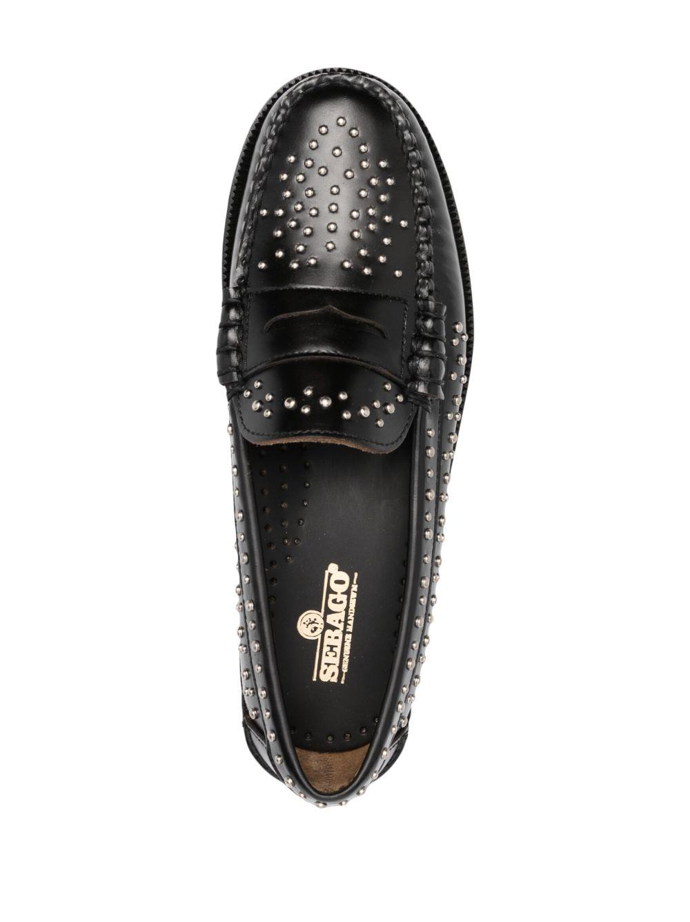 stud-embellished leather loafers Product Image