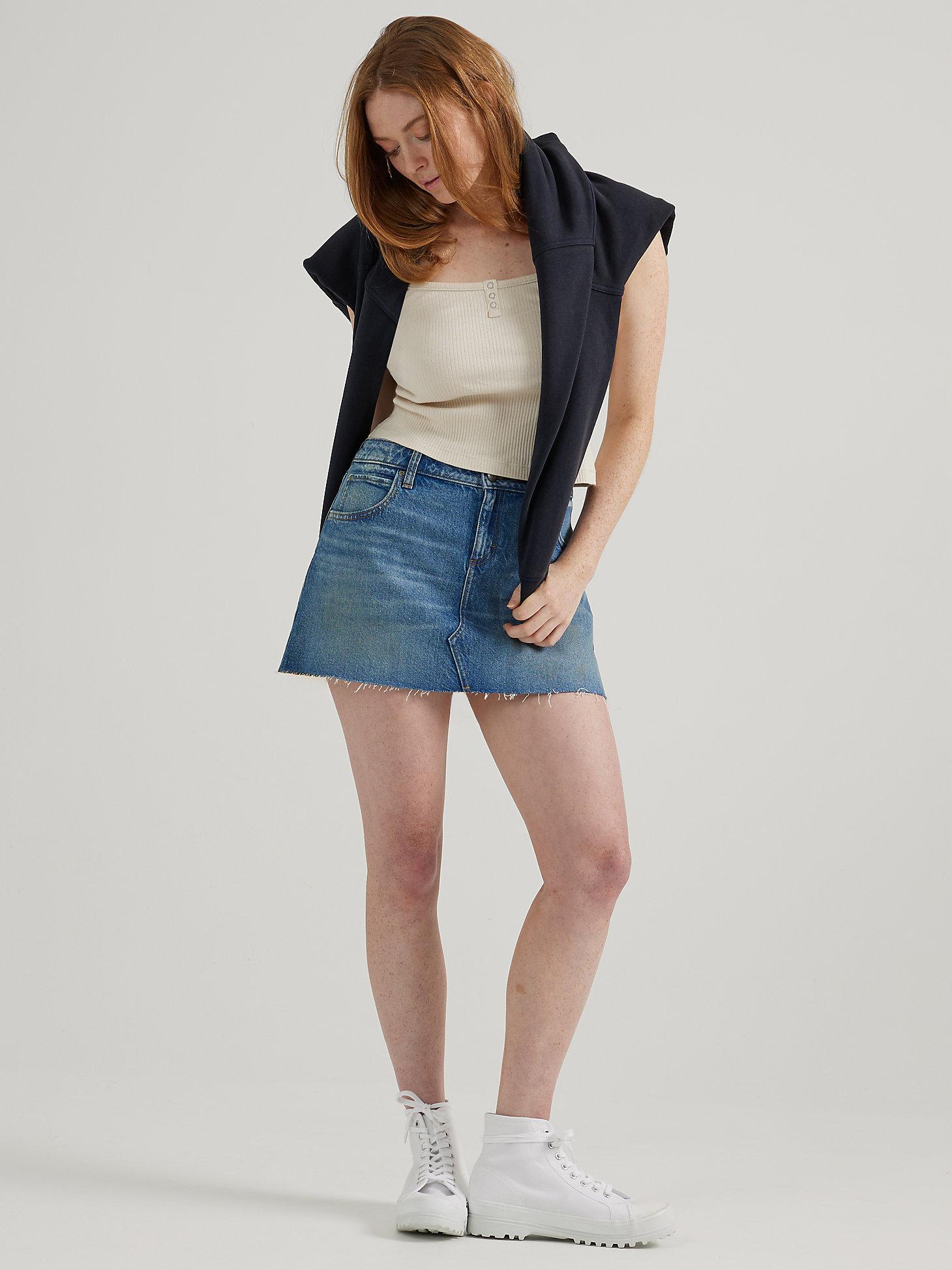 Women's Low Rise Mini Skirt | Women's Skirts & Dresses | Lee® Product Image