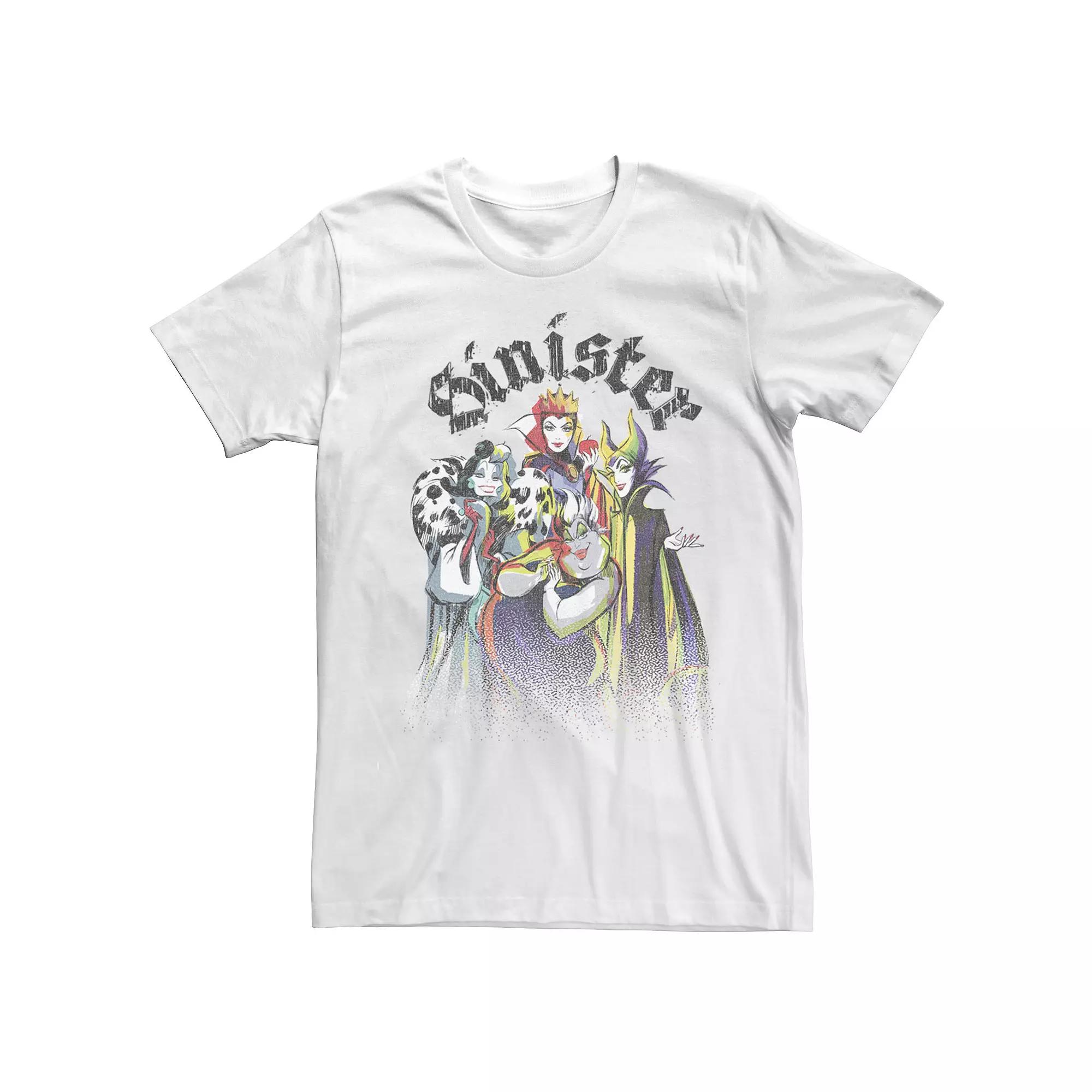 Men's Disney Villains Sinister Group Tee,  Product Image